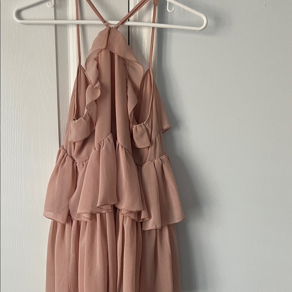 Cecico Peach Ruffle Blouse - Picture 2 of 4